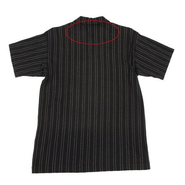 COMME des GARCONS HOMME Cotton Linen Hoodie Black Size M