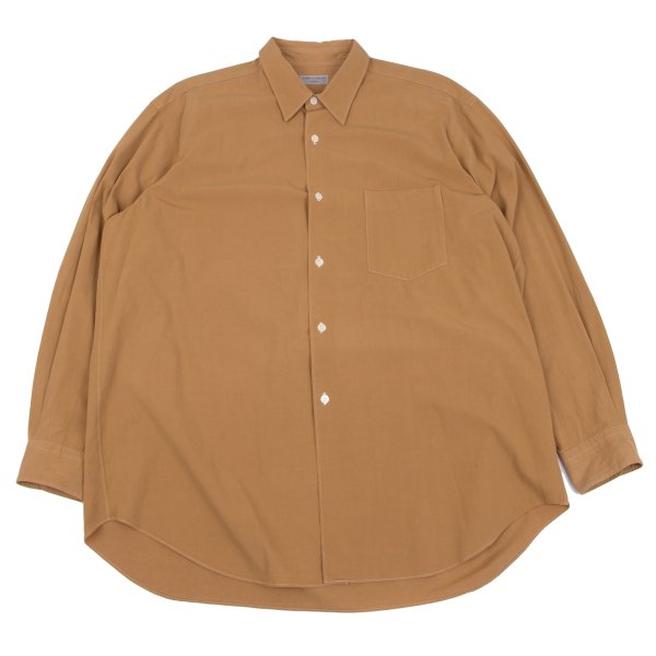 COMME des GARCONS HOMME Garment Dyed Cotton Long Sleeve Shirt Size M