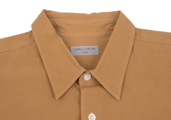 COMME des GARCONS HOMME Garment Dyed Cotton Long Sleeve Shirt Size M