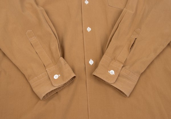 COMME des GARCONS HOMME Garment Dyed Cotton Long Sleeve Shirt Size M