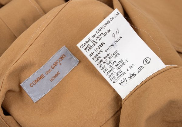 COMME des GARCONS HOMME Garment Dyed Cotton Long Sleeve Shirt Size M
