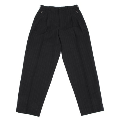 COMME des GARCONS HOMME Wool Zip Pocket Pants Black Size M