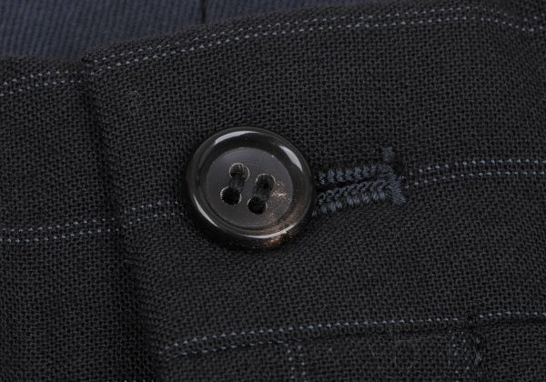 COMME des GARCONS HOMME Wool Zip Pocket Pants Black Size M