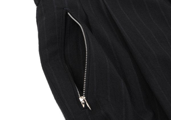 COMME des GARCONS HOMME Wool Zip Pocket Pants Black Size M