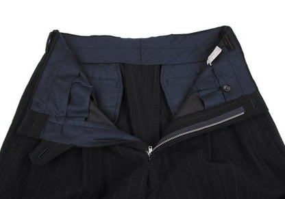 COMME des GARCONS HOMME Wool Zip Pocket Pants Black Size M