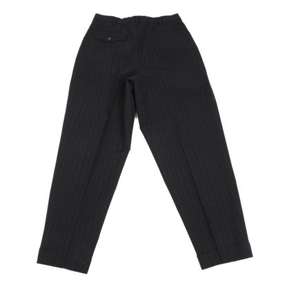 COMME des GARCONS HOMME Wool Zip Pocket Pants Black Size M