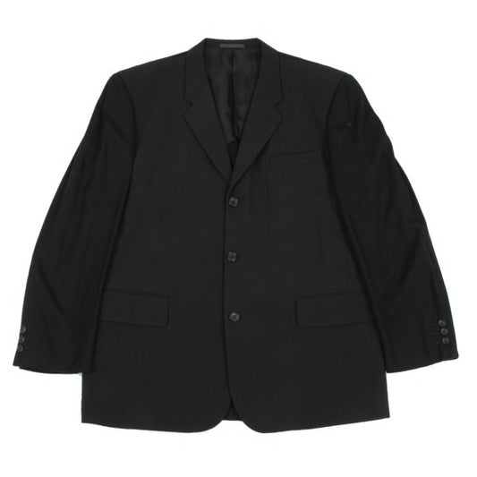 COMME des GARCONS HOMME Glen Check Panel Jacket Black Size M