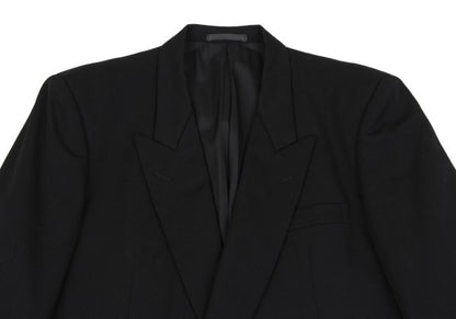COMME des GARCONS HOMME Wool Gabardine Jacket Black Size S