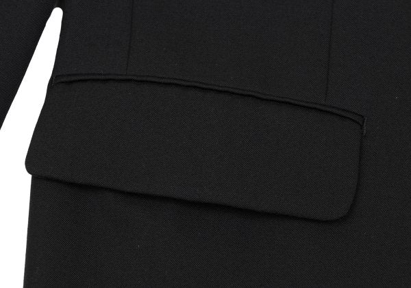 COMME des GARCONS HOMME Wool Gabardine Jacket Black Size S