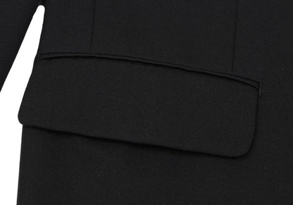 COMME des GARCONS HOMME Wool Gabardine Jacket Black Size S