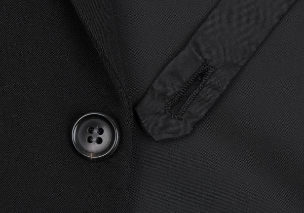 COMME des GARCONS HOMME Wool Gabardine Jacket Black Size S
