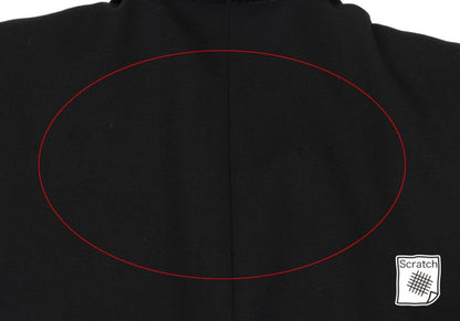 COMME des GARCONS HOMME Wool Gabardine Jacket Black Size S