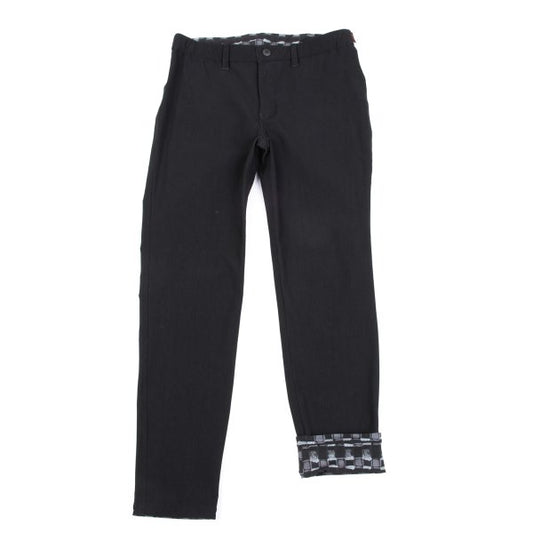 ISSEY MIYAKE HaaT Reversible Check Skinny Pants Size 1