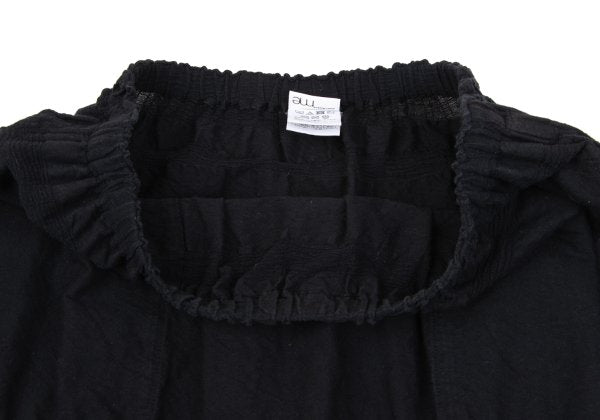 ISSEY MIYAKE me Dyed Paneled Skirt-Pants Black Size F