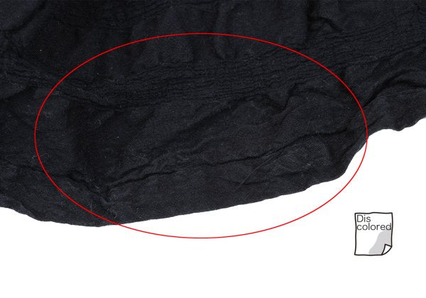 ISSEY MIYAKE me Dyed Paneled Skirt-Pants Black Size F