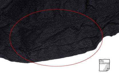 ISSEY MIYAKE me Dyed Paneled Skirt-Pants Black Size F