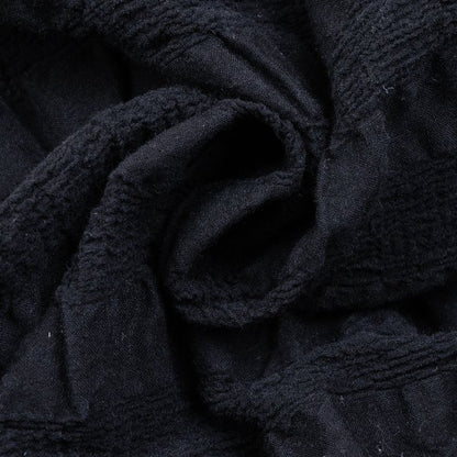 ISSEY MIYAKE me Dyed Paneled Skirt-Pants Black Size F