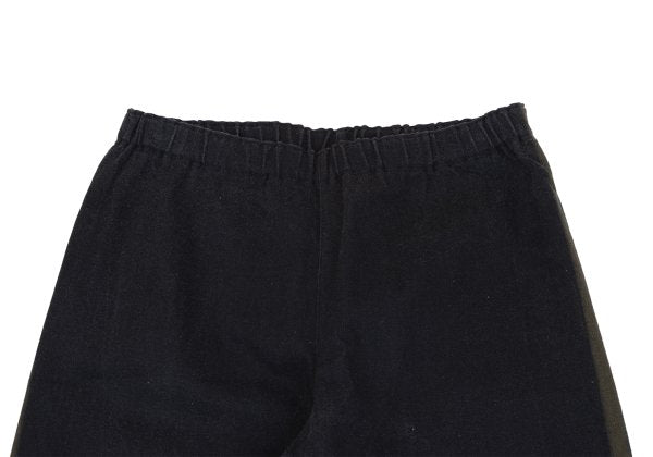 ISSEY MIYAKE me Stretch Bleach Design Pants Black Size F