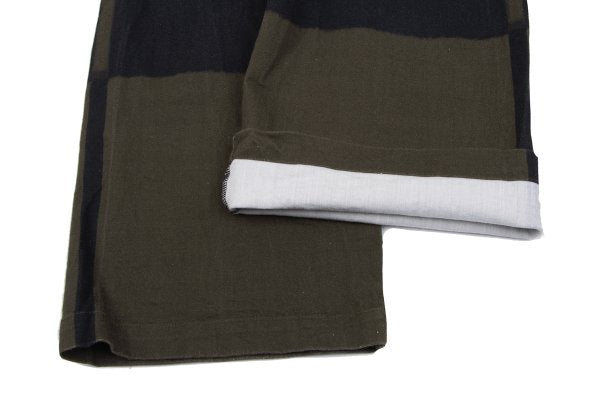 ISSEY MIYAKE me Stretch Bleach Design Pants Black Size F