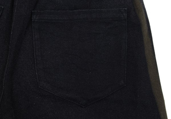 ISSEY MIYAKE me Stretch Bleach Design Pants Black Size F