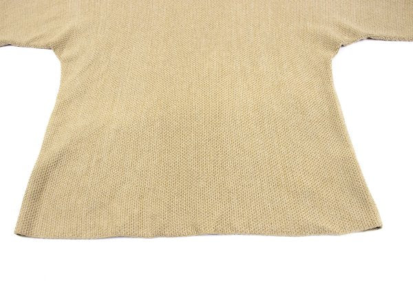 HOMME PLISSE ISSEY MIYAKE Cotton Poly Knit Beige Size F