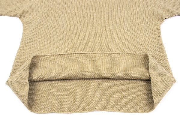 HOMME PLISSE ISSEY MIYAKE Cotton Poly Knit Beige Size F