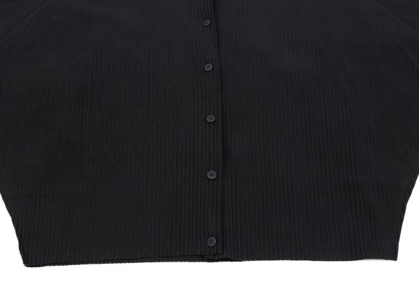 ISSEY MIYAKE me A-POC INSIDE Pleated Cardigan Black Size F