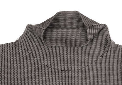 ISSEY MIYAKE me A-POC INSIDE Stretch Top Charcoal Size F
