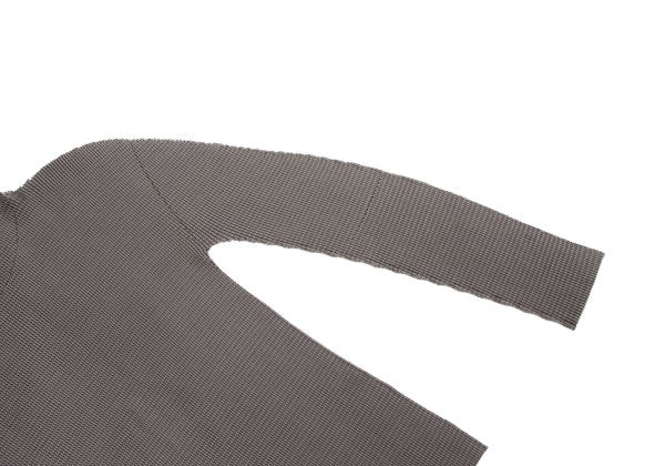 ISSEY MIYAKE me A-POC INSIDE Stretch Top Charcoal Size F
