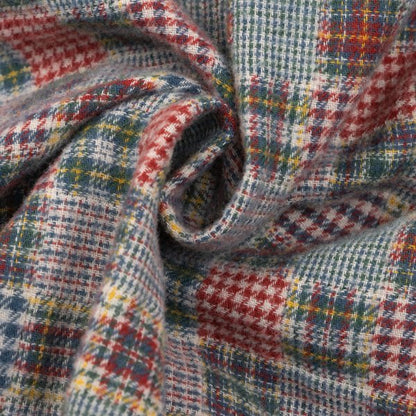 Papas Cotton Multi-Panel Check Flannel Shirt Multi Size 46S