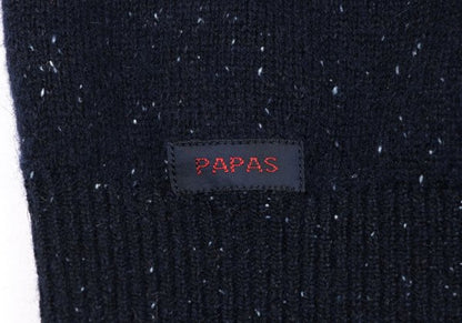 Papas Rayon Blend Embroidered Sleeveless Knit Blue Size 48M