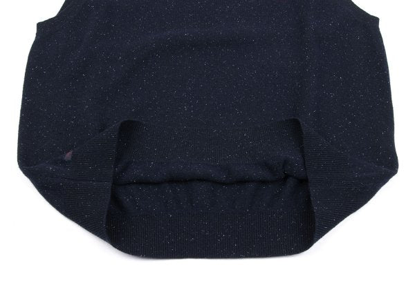Papas Rayon Blend Embroidered Sleeveless Knit Blue Size 48M