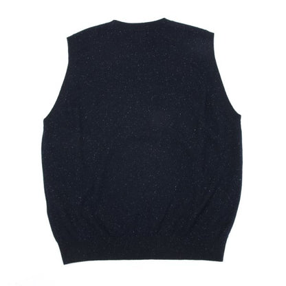 Papas Rayon Blend Embroidered Sleeveless Knit Blue Size 48M