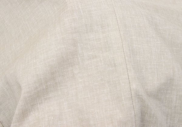 Papas Poly Linen Piping Stretch 3B Jacket Beige Size 46S