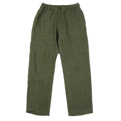 Papas Linen Tapered Pants Green Size 48M