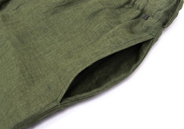 Papas Linen Tapered Pants Green Size 48M