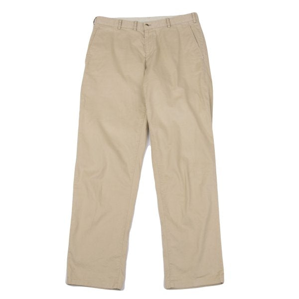 Papas Cotton-Linen Blend Stretch Pants Beige Size 48M
