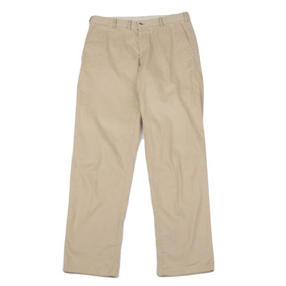 Papas Cotton-Linen Blend Stretch Pants Beige Size 48M