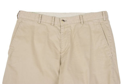 Papas Cotton-Linen Blend Stretch Pants Beige Size 48M