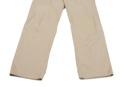 Papas Cotton-Linen Blend Stretch Pants Beige Size 48M