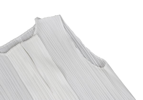 PLEATS PLEASE Sleeveless Skipper Dress White Size 3