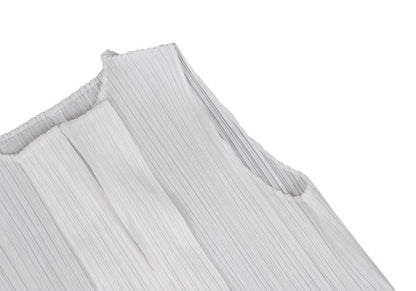 PLEATS PLEASE Sleeveless Skipper Dress White Size 3