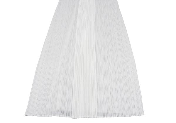 PLEATS PLEASE Sleeveless Skipper Dress White Size 3