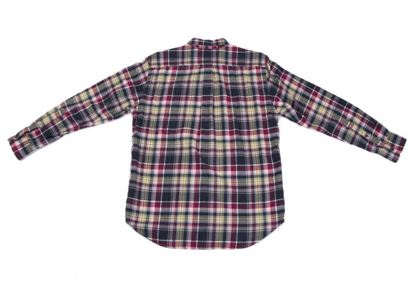 Papas Cotton Multi Over Check BD Flannel Shirt Multi Size M