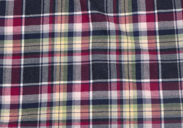 Papas Cotton Multi Over Check BD Flannel Shirt Multi Size M