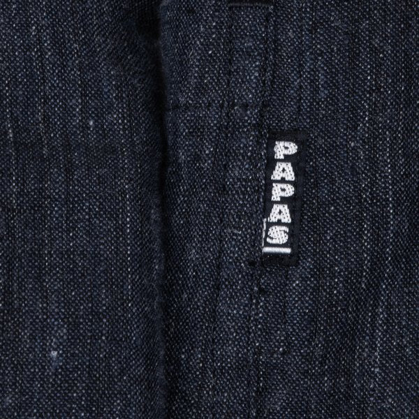 Papas+ Linen Denim-Like 2B Jacket Navy Size S