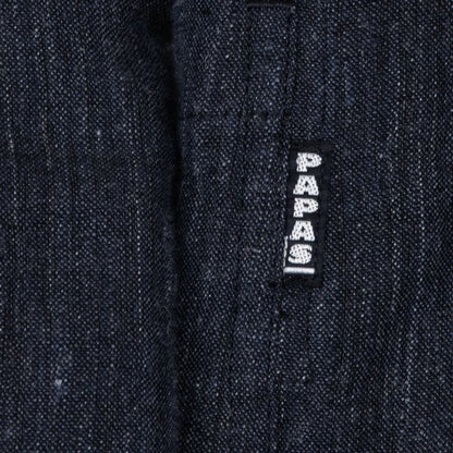 Papas+ Linen Denim-Like 2B Jacket Navy Size S