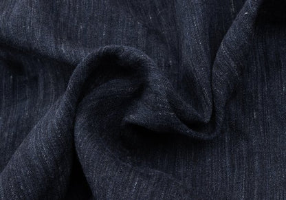 Papas+ Linen Denim-Like 2B Jacket Navy Size S