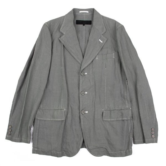COMME des GARCONS HOMME Garment Dyed Jacket Gray Size S