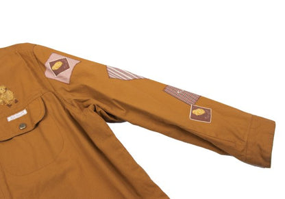 Pink House Karl Helmut Check Lining Patch Jacket Size M